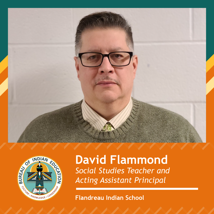 Flandreau Indian School Celebrates David Flammond