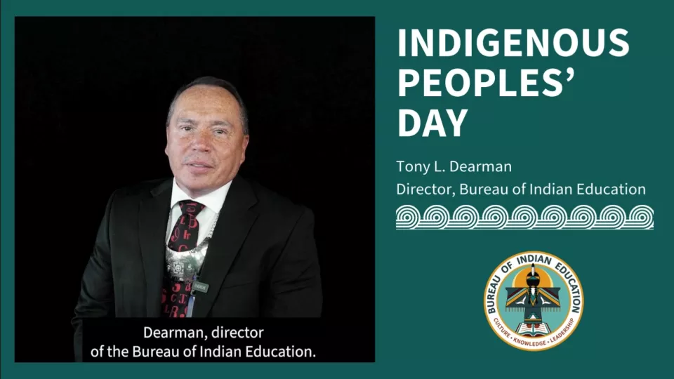 Graphic: Happy Indigenous Peoples' Day