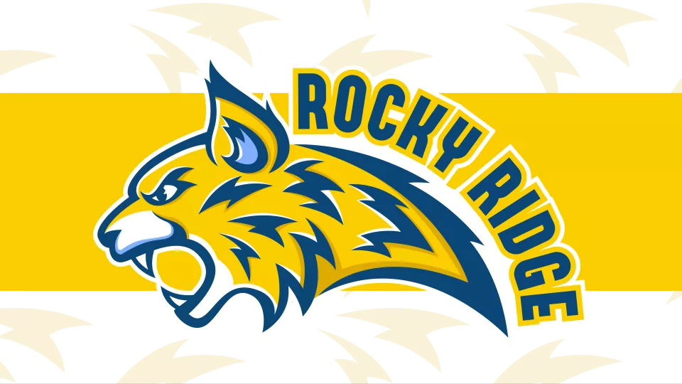 Graphic: Rock Ridge school logo and web banner
