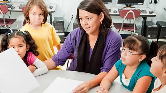 Teacher and Students